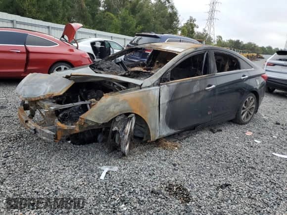 2013 Hyundai Sonata SE with VIN 5NPEC4ABXDH796138, listed as a Copart auction lot 85908115 with Not provided miles and Salvage title. Bid and sale history available at DreamBid. Image 1.