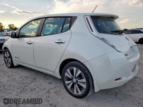 ✅ 2015 Nissan LEAF S • VIN: 1N4AZ0CP6FC309939 • Lot: 85525075. Listed on Copart with 123,479 mi. Free auction sales archive from the USA and detailed vehicle history report at DreamBid. Image 2.