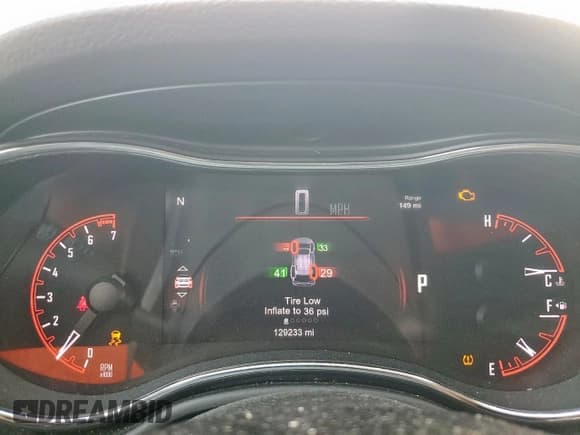 ✅ 2014 Dodge Durango Citadel • VIN: 1C4RDHEG4EC974943 • Lot: 65602485. Listed on Copart with 129,233 mi. Free auction sales archive from the USA and detailed vehicle history report at DreamBid. Image 9.