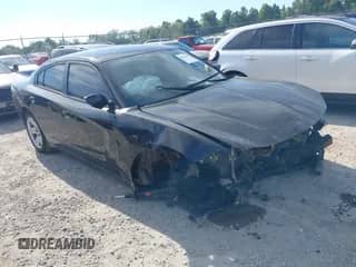 2015 Dodge Charger Police with VIN 2C3CDXAG2FH890743, listed as a IAAI auction lot 43327061 with 12 mi miles and . Bid and sale history available at DreamBid. Image 1.