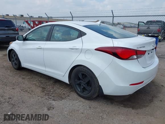 ✅ 2015 Hyundai Elantra SE • VIN: 5NPDH4AE4FH641031 • Lot: 42895403. Listed on IAAI with 119,978 mi. Free auction sales archive from the USA and detailed vehicle history report at DreamBid. Image 3.