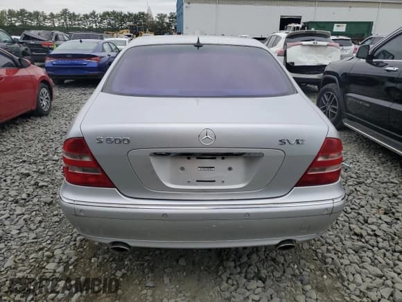 ✅ 2001 Mercedes-Benz S 600 • VIN: WDBNG78J31A137032 • Lot: 72049965. Wystawiony na Copart z przebiegiem 89 326 mil. Bezpłatny archiwum sprzedaży aukcyjnych z USA i szczegółowy raport historii pojazdu na DreamBid. Zdjęcie 6.