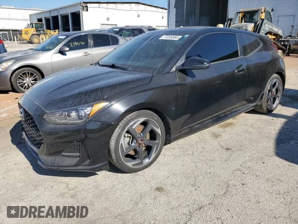 2020 Hyundai Veloster Turbo Ultimate z VIN KMHTH6AB2LU026701, wystawiony jako Copart lot #77228364 z przebiegiem 37 196 mil mil oraz Nie do naprawy • Non repairable. Historia ofert i sprzedaży dostępna na DreamBid. Obrazek 1.