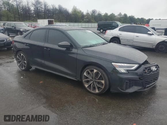 ✅ 2022 Audi S3 Premium Plus • VIN: WAUH3DGY6NA088645 • Lot: 56365095. Listed on Copart with 18,478 mi. Free auction sales archive from the USA and detailed vehicle history report at DreamBid. Image 4.