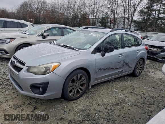✅ 2013 Subaru Impreza Special Sports Premium • VIN: JF1GPAL69D2843713 • Lot: 95724655. Listed on Copart with 111,797 mi. Free auction sales archive from the USA and detailed vehicle history report at DreamBid. Image 1.
