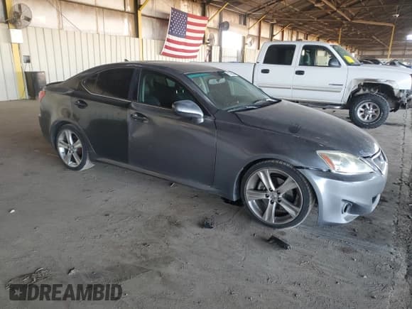 ✅ 2012 Lexus IS 250 • VIN: JTHBF5C26C5166112 • Lot: 91709535. Listed on Copart with 123,875 mi. Free auction sales archive from the USA and detailed vehicle history report at DreamBid. Image 4.
