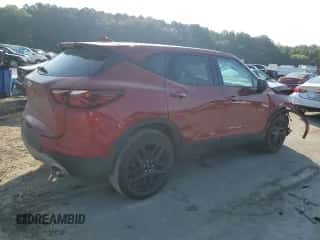 2021 Chevrolet Blazer LT z VIN 3GNKBCRS2MS569396, wystawiony jako Copart lot #71739865 z przebiegiem 91 614 mil mil oraz Szkoda całkowita • Salvage title. Historia ofert i sprzedaży dostępna na DreamBid. Obrazek 3.