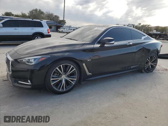✅ 2018 Infiniti Q60 Sport • VIN: JN1EV7EK5JM341496 • Лот: 75397364. Опубликован ранее на Copart с пробегом 89 868 миль. Бесплатный доступ к архиву аукционных продаж из США и подробный отчёт об истории автомобиля на DreamBid. Изображение 1.