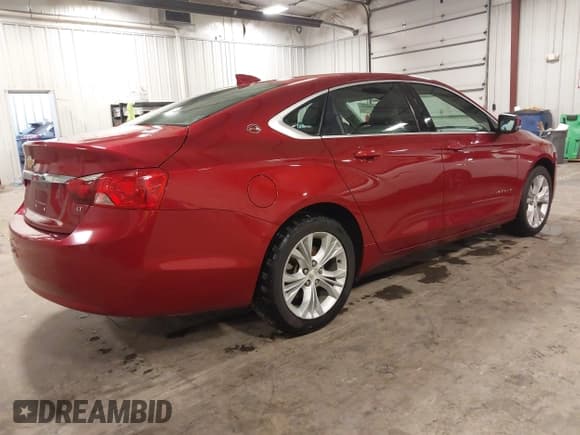 ✅ 2015 Chevrolet Impala LT • VIN: 2G1125S37F9254119 • Lot: 43293245. Listed on IAAI with 169,551 mi. Free auction sales archive from the USA and detailed vehicle history report at DreamBid. Image 4.
