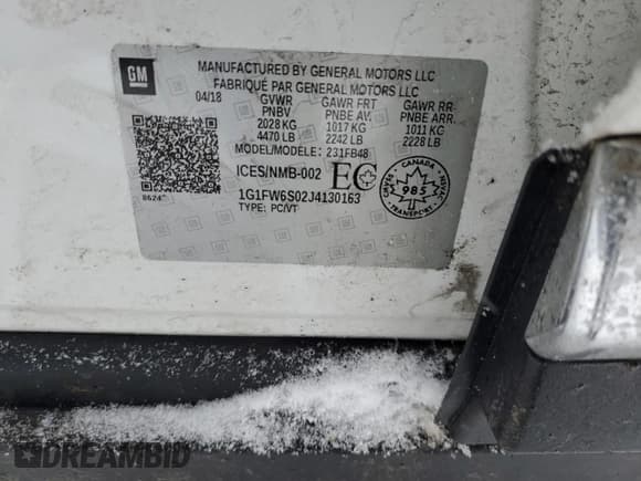 ✅ 2018 Chevrolet Bolt EV LT • VIN: 1G1FW6S02J4130163 • Lot: 87686665. Wystawiony na Copart z przebiegiem 234 469 mil. Bezpłatny archiwum sprzedaży aukcyjnych z USA i szczegółowy raport historii pojazdu na DreamBid. Zdjęcie 12.