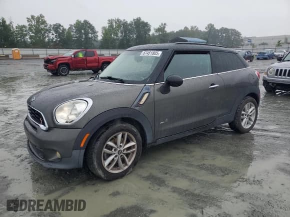 ✅ 2014 MINI Paceman S • VIN: WMWSS7C51EWN71713 • Lot: 67451805. Listed on Copart with 83,189 mi. Free auction sales archive from the USA and detailed vehicle history report at DreamBid. Image 1.