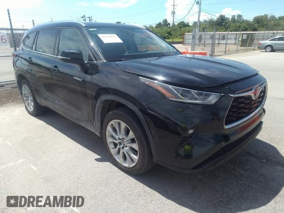 ✅ 2021 Toyota Highlander Hybrid Limited • VIN: 5TDYARAH8MS505859 • Lot: 42751858. Listed on IAAI with 43,879 mi. Free auction sales archive from the USA and detailed vehicle history report at DreamBid. Image 1.