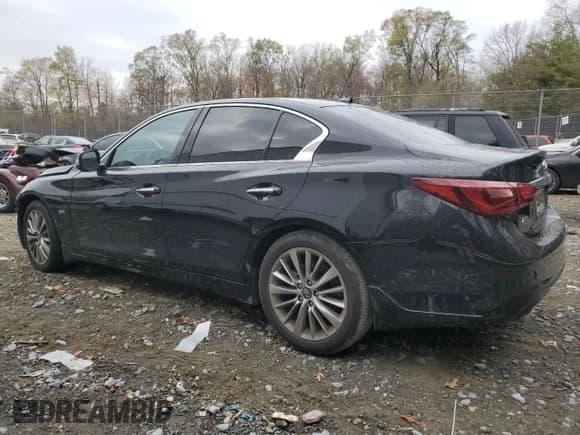 ✅ 2020 Infiniti Q50 Pure • VIN: JN1EV7AR7LM250154 • Лот: 81758524. Опубликован ранее на Copart с пробегом 32 779 миль. Бесплатный доступ к архиву аукционных продаж из США и подробный отчёт об истории автомобиля на DreamBid. Изображение 2.
