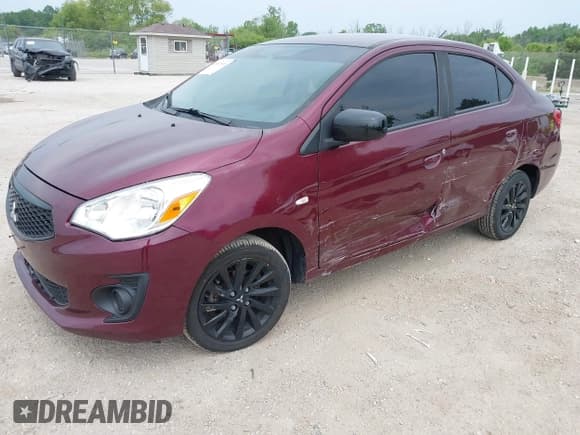 ✅ 2020 Mitsubishi Mirage SE • VIN: ML32F4FJ2LHF01255 • Lot: 42512974. Wystawiony na IAAI z przebiegiem 76 239 mil. Bezpłatny archiwum sprzedaży aukcyjnych z USA i szczegółowy raport historii pojazdu na DreamBid. Zdjęcie 2.