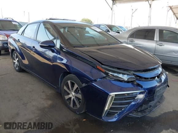 ✅ 2017 Toyota Mirai • VIN: JTDBVRBD1HA001520 • Lot: 42442874. Listed on IAAI with 50,154 mi. Free auction sales archive from the USA and detailed vehicle history report at DreamBid. Image 1.