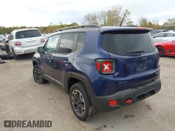 ✅ 2017 Jeep Renegade Trailhawk • VIN: ZACCJBCBXHPF69799 • Лот: 43451518. Опубликован ранее на IAAI с пробегом 66 275 миль. Бесплатный доступ к архиву аукционных продаж из США и подробный отчёт об истории автомобиля на DreamBid. Изображение 3.