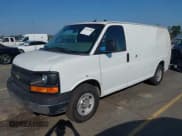✅ 2014 Chevrolet Express Cargo • VIN: 1GCWGFCB6E1131070 • Лот: 43150748. Опубликован ранее на IAAI с пробегом 73 635 миль. Бесплатный доступ к архиву аукционных продаж из США и подробный отчёт об истории автомобиля на DreamBid. Изображение 2.