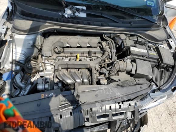 2022 Hyundai Accent SEL z VIN 3KPC24A60NE177857, wystawiony jako Copart lot #67083024 z przebiegiem Nie podano mil oraz Szkoda całkowita • Salvage title. Historia ofert i sprzedaży dostępna na DreamBid. Obrazek 12.