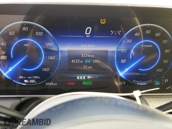 ✅ 2023 Mercedes-Benz EQE 350 • VIN: 4JGGM1CB0PA010064 • Lot: 38898304. Wystawiony na Copart z przebiegiem 4 122 mil. Bezpłatny archiwum sprzedaży aukcyjnych z USA i szczegółowy raport historii pojazdu na DreamBid. Zdjęcie 9.