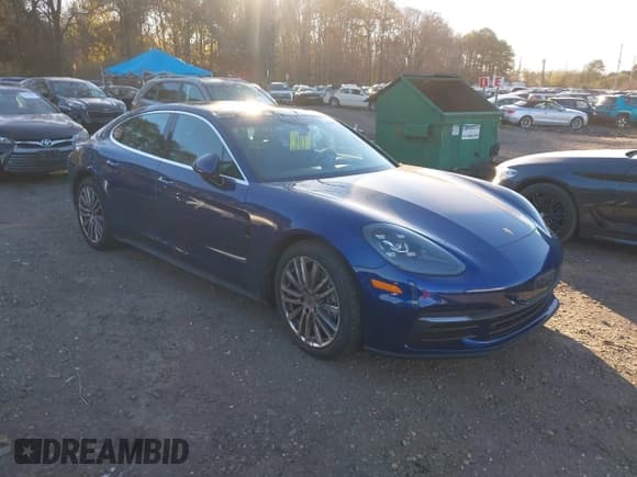 ✅ 2020 Porsche Panamera • VIN: WP0AA2A78LL100763 • Lot: 43668494. Listed on IAAI with 35,582 mi. Free auction sales archive from the USA and detailed vehicle history report at DreamBid. Image 1.
