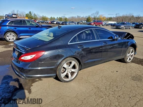 ✅ 2014 Mercedes-Benz CLS 550 • VIN: WDDLJ9BB8EA101078 • Lot: 94279635. Listed on Copart with 134,428 mi. Free auction sales archive from the USA and detailed vehicle history report at DreamBid. Image 3.