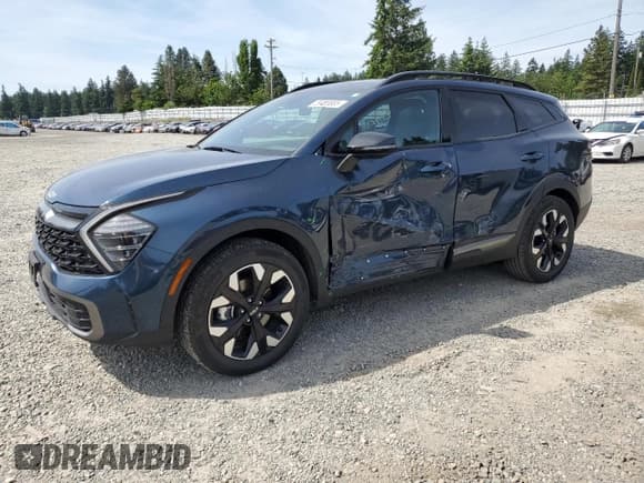 ✅ 2024 Kia Sportage X-Line • VIN: KNDPYDDH5R7171720 • Lot: 59400885. Listed on Copart with 12,173 mi. Free auction sales archive from the USA and detailed vehicle history report at DreamBid. Image 1.