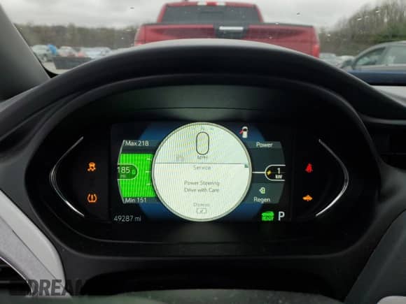 2020 Chevrolet Bolt EV LT z VIN 1G1FY6S07L4143892, wystawiony jako Copart lot #49431684 z przebiegiem 49 287 mil mil oraz . Historia ofert i sprzedaży dostępna na DreamBid. Obrazek 9.