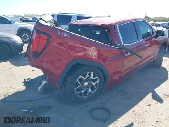 ✅ 2022 GMC Sierra 1500 SLT • VIN: 3GTUUDED3NG614679 • Lot: 41820016. Listed on IAAI with 66,232 mi. Free auction sales archive from the USA and detailed vehicle history report at DreamBid. Image 4.