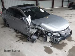 ✅ 2016 Honda Accord EX-L • VIN: 1HGCR3F89GA016592 • Лот: 42319466. Опубликован ранее на IAAI с пробегом 122 051 миль. Бесплатный доступ к архиву аукционных продаж из США и подробный отчёт об истории автомобиля на DreamBid. Изображение 1.