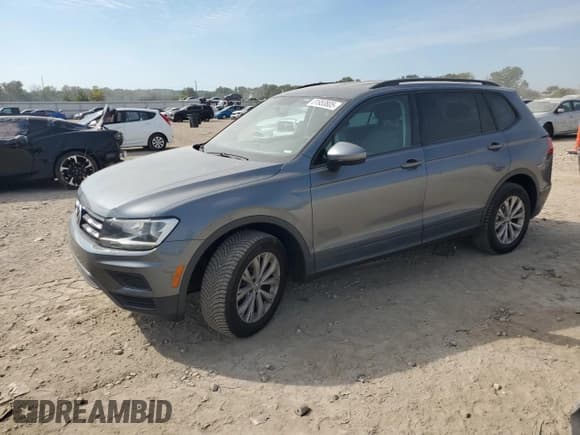 ✅ 2020 Volkswagen Tiguan S • VIN: 3VV1B7AX0LM157016 • Lot: 81953805. Listed on Copart with 66,644 mi. Free auction sales archive from the USA and detailed vehicle history report at DreamBid. Image 1.