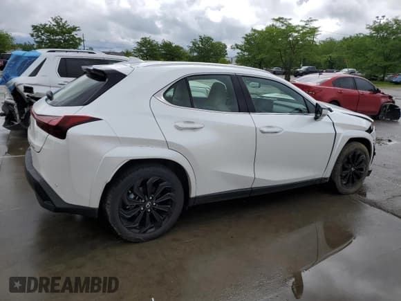 ✅ 2023 Lexus UX 250h Premium • VIN: JTHP9JBH5P2065064 • Lot: 55804155. Listed on Copart with 25,204 mi. Free auction sales archive from the USA and detailed vehicle history report at DreamBid. Image 3.