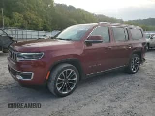 ✅ 2022 Jeep Wagoneer Series III • VIN: 1C4SJVDT0NS192491 • Lot: 71443834. Wystawiony na Copart z przebiegiem 21 142 mil. Bezpłatny archiwum sprzedaży aukcyjnych z USA i szczegółowy raport historii pojazdu na DreamBid. Zdjęcie 1.