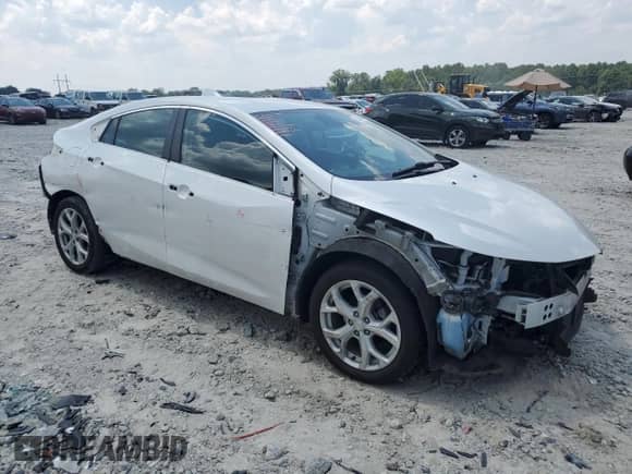 2017 Chevrolet Volt Premier z VIN 1G1RB6S56HU202562, wystawiony jako Copart lot #61245593 z przebiegiem 122 347 mil mil oraz . Historia ofert i sprzedaży dostępna na DreamBid. Obrazek 4.