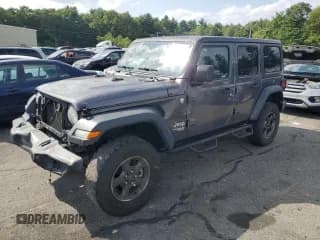✅ 2019 Jeep Wrangler Unlimited Sport S • VIN: 1C4HJXDG6KW629567 • Lot: 68912345. Listed on Copart with 88,646 mi. Free auction sales archive from the USA and detailed vehicle history report at DreamBid. Image 1.