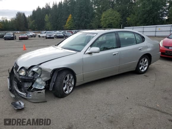 ✅ 2001 Lexus GS 300 • VIN: JT8BD69S810146344 • Лот: 89912095. Опубликован ранее на Copart с пробегом 54 947 миль. Бесплатный доступ к архиву аукционных продаж из США и подробный отчёт об истории автомобиля на DreamBid. Изображение 1.