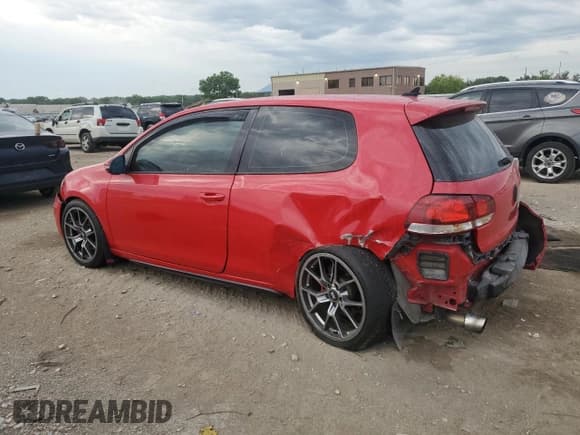 ✅ 2012 Volkswagen Golf GTI w/Conv & Sunroof • VIN: WVWEV7AJ7CW178142 • Lot: 61077795. Listed on Copart with 148,601 mi. Free auction sales archive from the USA and detailed vehicle history report at DreamBid. Image 2.