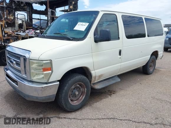 ✅ 2008 Ford Econoline Passenger XL • VIN: 1FBNE31L58DA95844 • Lot: 42750347. Listed on IAAI with Not provided. Free auction sales archive from the USA and detailed vehicle history report at DreamBid. Image 2.