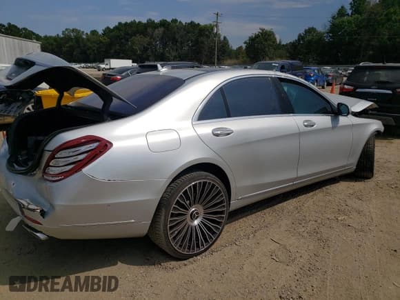 ✅ 2017 Mercedes-Benz S 550 • VIN: WDDUG8CB5HA300153 • Lot: 71019775. Listed on Copart with Not provided. Free auction sales archive from the USA and detailed vehicle history report at DreamBid. Image 3.