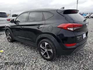 2016 Hyundai Tucson Sport z VIN KM8J33A22GU139820, wystawiony jako Copart lot #85836075 z przebiegiem 111 125 mil mil oraz Czysty tytuł • Clean title. Historia ofert i sprzedaży dostępna na DreamBid. Obrazek 2.