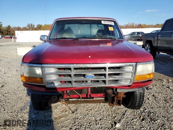 ✅ 1995 Ford F-150 • VIN: 1FTEX15N3SKB08406 • Lot: 90726235. Listed on Copart with Not provided. Free auction sales archive from the USA and detailed vehicle history report at DreamBid. Image 5.