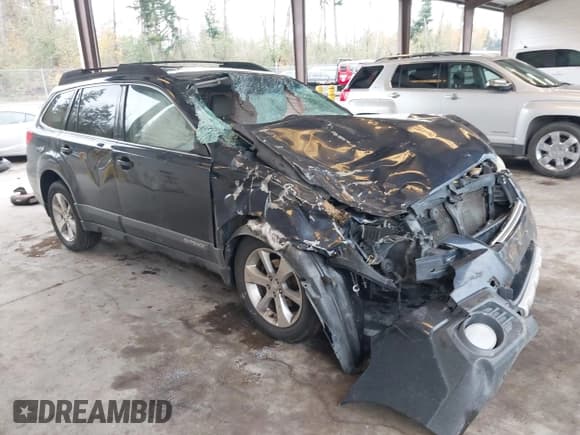 ✅ 2013 Subaru Outback Limited • VIN: 4S4BRBKC0D3290841 • Lot: 43633984. Listed on IAAI with 192,446 mi. Free auction sales archive from the USA and detailed vehicle history report at DreamBid. Image 1.