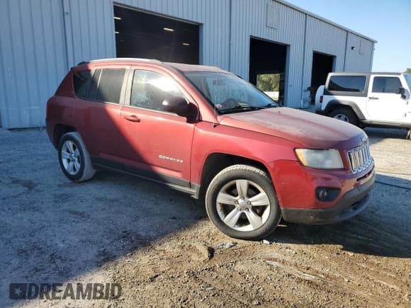 ✅ 2012 Jeep Compass Sport • VIN: 1C4NJCBA5CD539480 • Lot: 91189745. Listed on Copart with 127,818 mi. Free auction sales archive from the USA and detailed vehicle history report at DreamBid. Image 4.