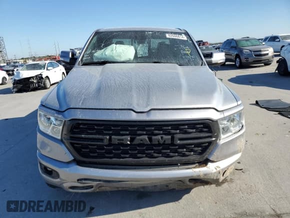 ✅ 2022 Ram 1500 Lone Star • VIN: 1C6RREFTXNN120076 • Lot: 82606814. Wystawiony na Copart z przebiegiem 54 128 mil. Bezpłatny archiwum sprzedaży aukcyjnych z USA i szczegółowy raport historii pojazdu na DreamBid. Zdjęcie 5.