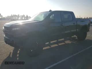 2020 Chevrolet Silverado 1500 RST with VIN 3GCPWDED8LG183065, listed as a Copart auction lot 81829735 with 48,052 mi miles and Salvage title. Bid and sale history available at DreamBid. Image 1.