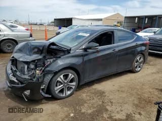 ✅ 2015 Hyundai Elantra Sport • VIN: KMHDH4AH9FU282562 • Lot: 56494725. Listed on Copart with 110,661 mi. Free auction sales archive from the USA and detailed vehicle history report at DreamBid. Image 1.