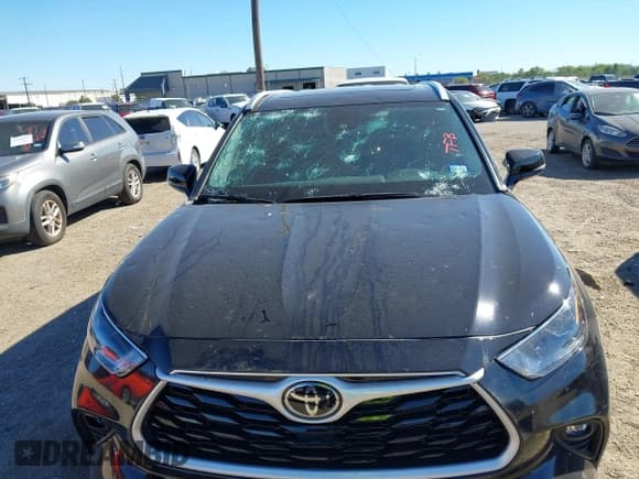 ✅ 2023 Toyota Highlander L • VIN: 5TDKDRAH5PS034657 • Lot: 43665035. Listed on IAAI with 26,943 mi. Free auction sales archive from the USA and detailed vehicle history report at DreamBid. Image 6.