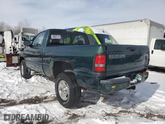 ✅ 1999 Dodge 1500 • VIN: 1B7HF16Y2XS300657 • Lot: 45932115. Listed on Copart with Not provided. Free auction sales archive from the USA and detailed vehicle history report at DreamBid. Image 2.