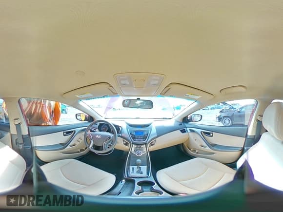 ✅ 2013 Hyundai Elantra Limited • VIN: KMHDH4AE9DU971309 • Lot: 68315925. Listed on Copart with 12,468 mi. Free auction sales archive from the USA and detailed vehicle history report at DreamBid. Image 14.