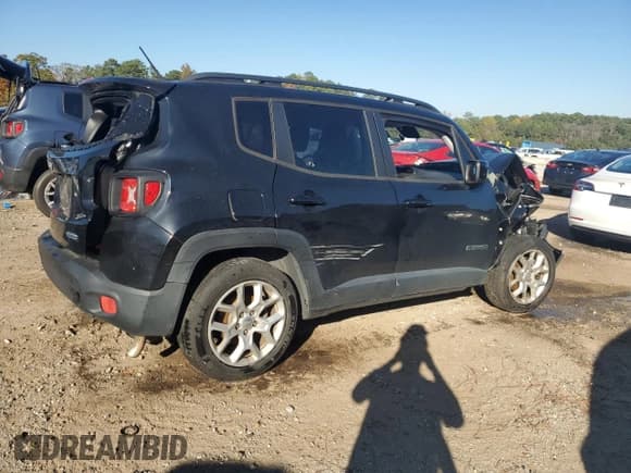 ✅ 2017 Jeep Renegade Latitude • VIN: ZACCJABB4HPG51166 • Лот: 90932705. Опубликован ранее на Copart с пробегом 105 431 миль. Бесплатный доступ к архиву аукционных продаж из США и подробный отчёт об истории автомобиля на DreamBid. Изображение 3.