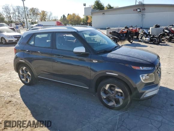 ✅ 2022 Hyundai Venue SEL • VIN: KMHRC8A34NU152462 • Lot: 77553634. Listed on Copart with 45,571 mi. Free auction sales archive from the USA and detailed vehicle history report at DreamBid. Image 4.